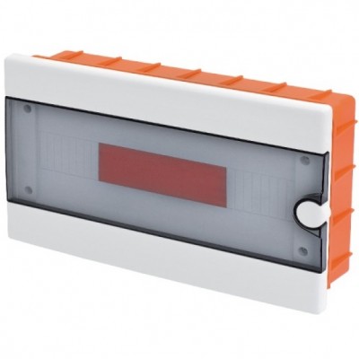 Πίνακας Χωνευτός Πλαστικός 1Σειράς 12Στοιχείων IP40 Attis 60126